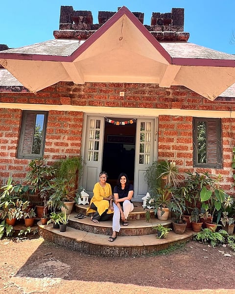 The mother-daughter duo Medha and Vasudha Sahasrabudh